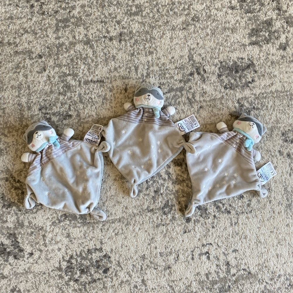 Raccoon stuffies bundle